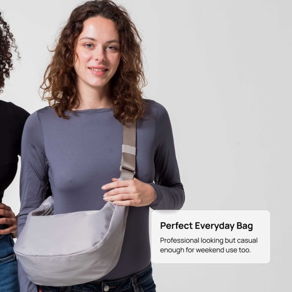 Fablou London Everyday Comfort Bag LUNA Steel Gray NWT - Picture 10 of 10